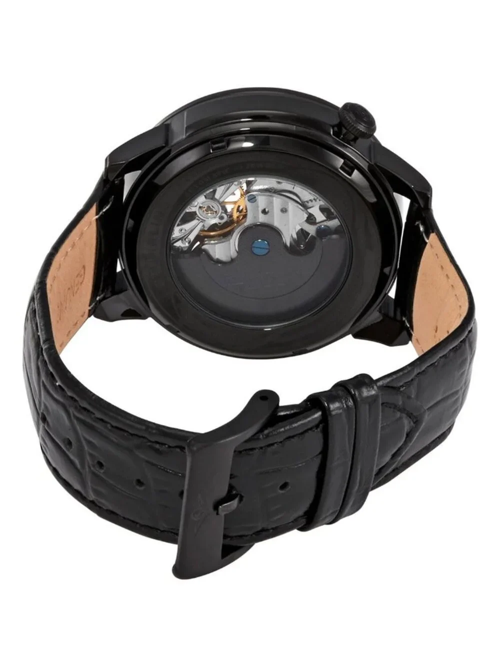 NWT Stuhrling Original Legacy Black Dial Men's Watch